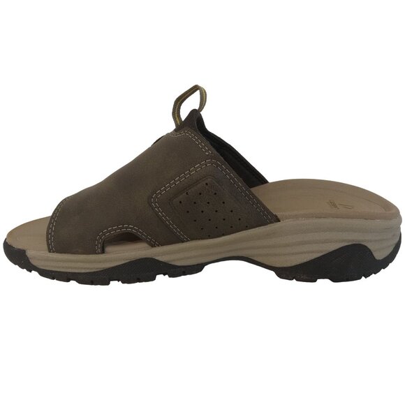 Ozark Trail Sandals Slides Mens Size 7 Gray Slipons Soft Cushion Rubber Soft - Picture 1 of 7